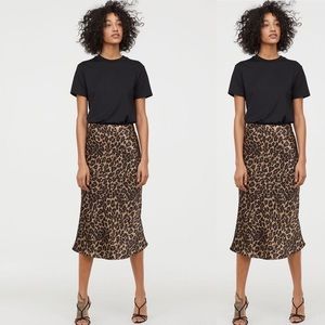 Zara Midi Cheetah Skirt
